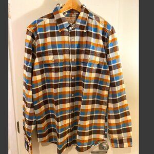 Filson Vintage Flannel Work Shirt, Men's Size Large, New w/ Tags, Never Worn